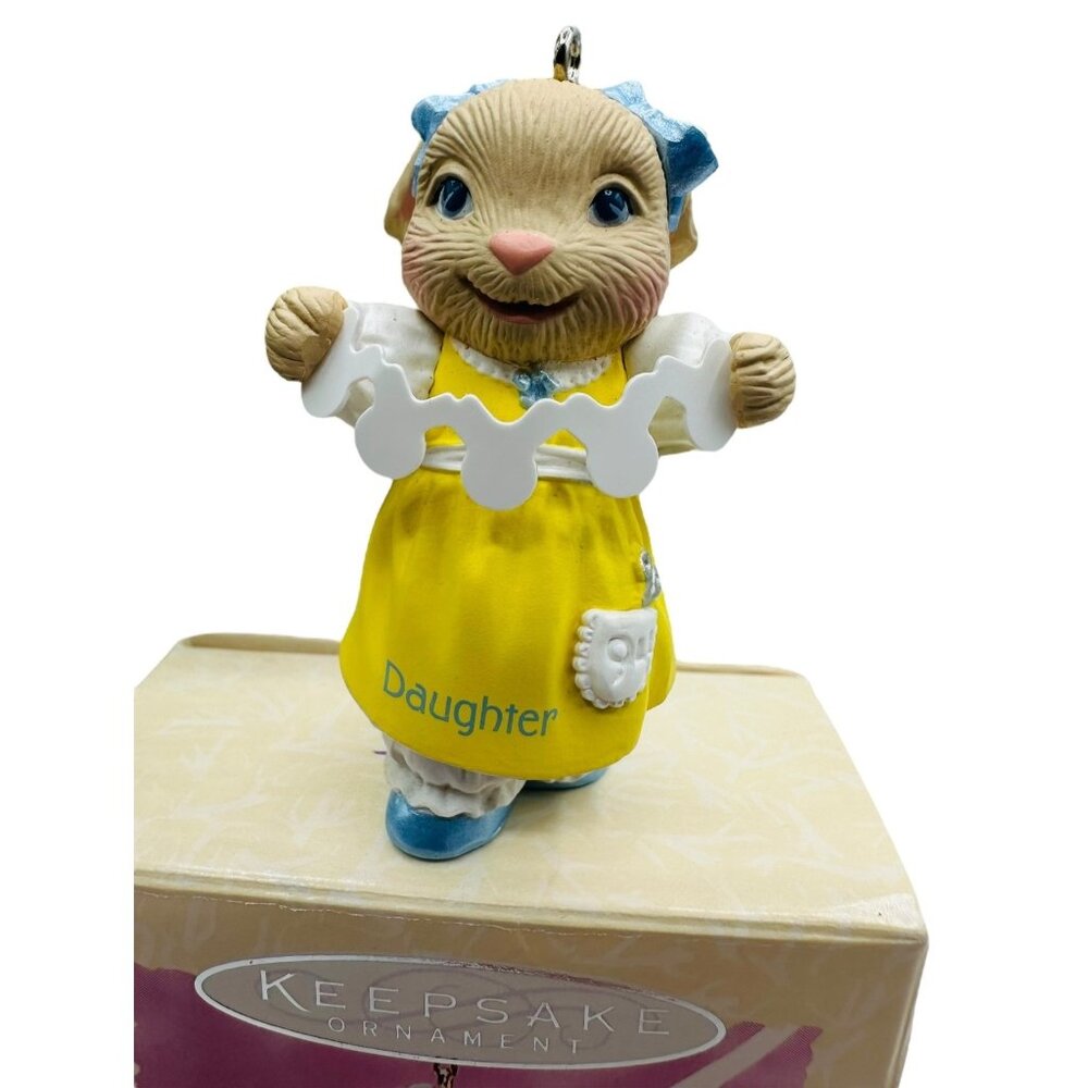 Hallmark Keepsake Daughter Ornament Easter Series 1994 Vintage w/ Box
